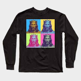 King Jesus No Other Vintage Portrait Long Sleeve T-Shirt